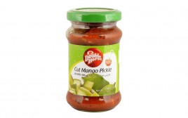 Double Horse Cut Mango Pickle   Glass Jar  150 grams